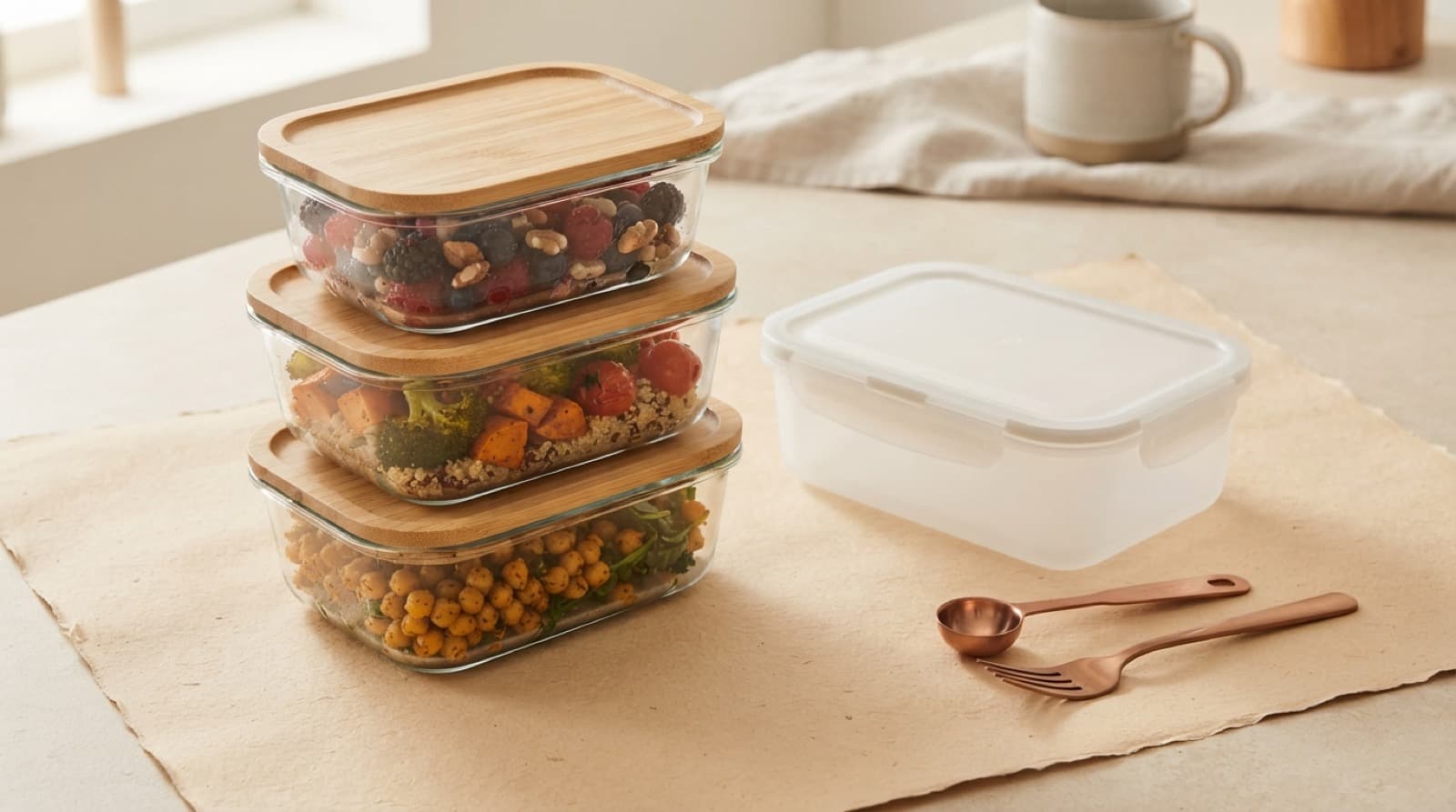 Best meal prep containers, 2026: glass vs polypropylene, by the numbers