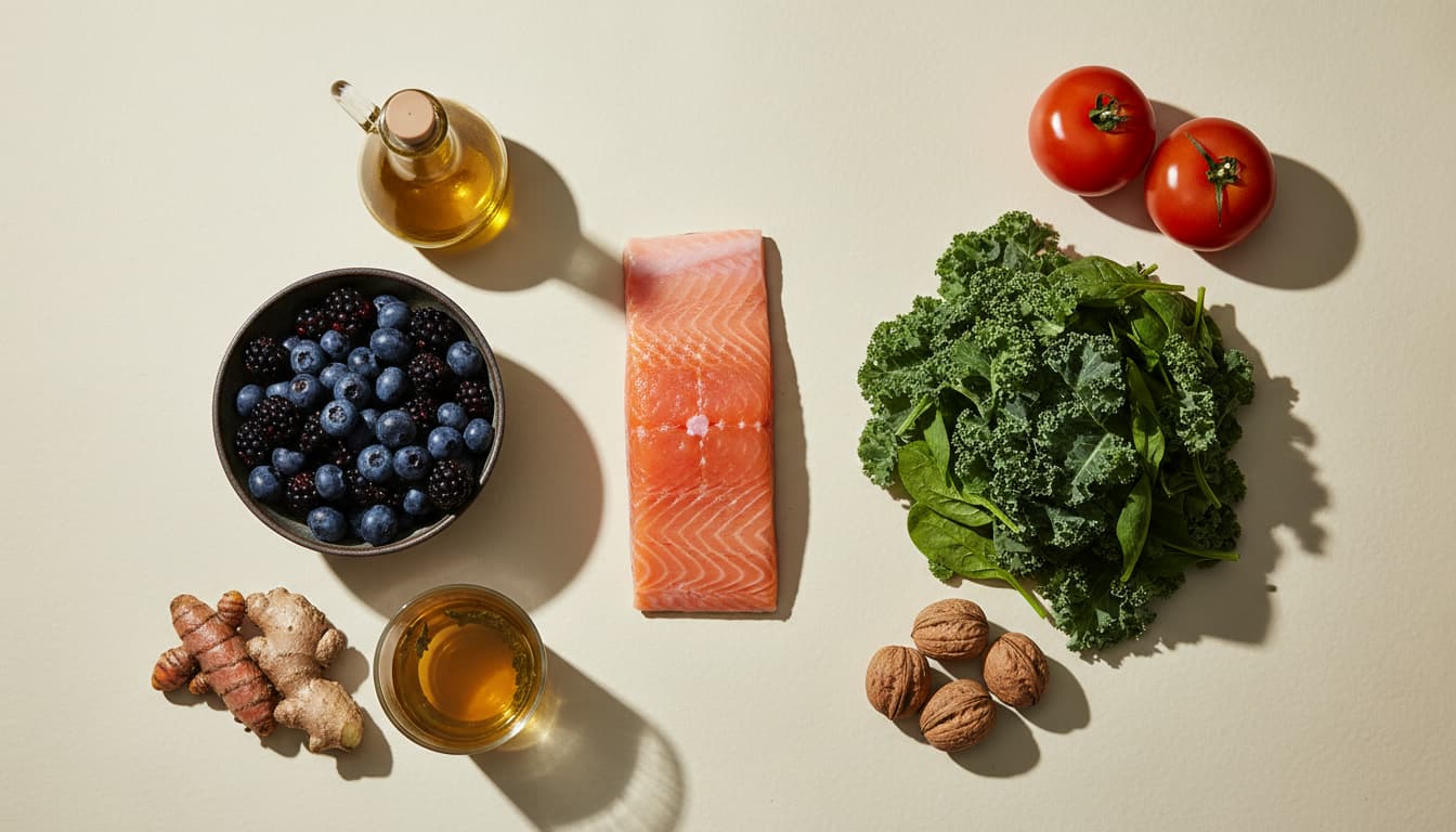 Anti-inflammatory foods, by the evidence
