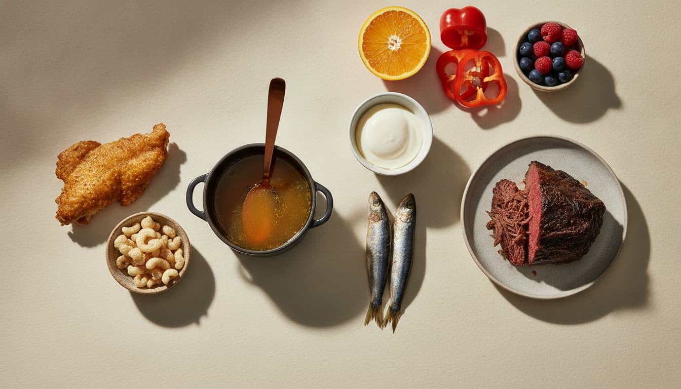 Foods that actually contain collagen, ranked