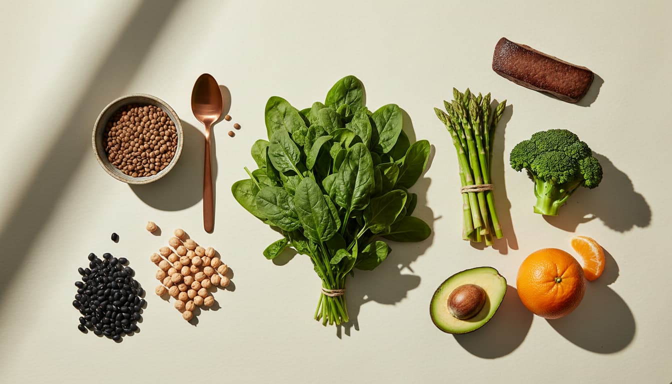 Foods high in folate, ranked by micrograms