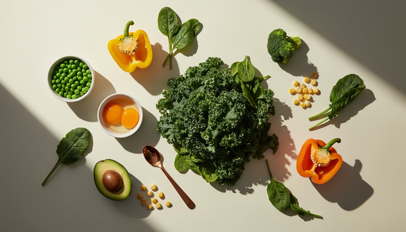Foods high in lutein, ranked by milligrams