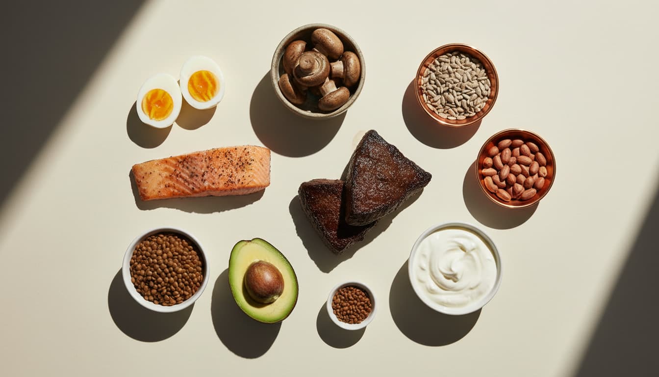 Foods high in pantothenic acid, ranked by milligrams