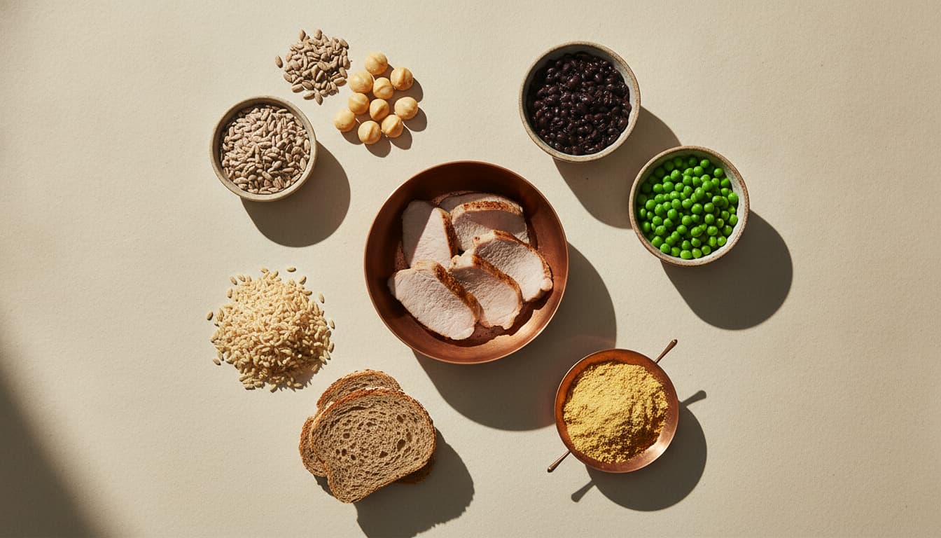 Foods high in thiamin, ranked by milligrams