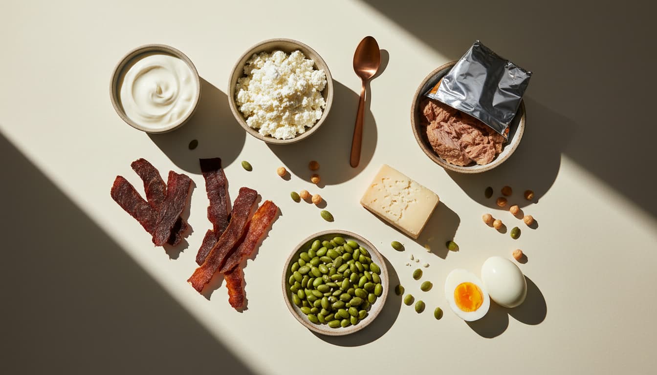 High-protein snacks, ranked by grams per serving