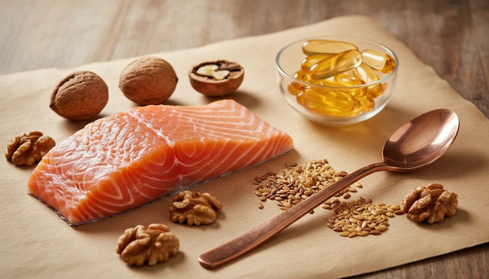 How much omega-3 per day, by goal