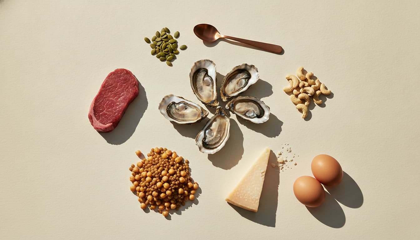 Zinc deficiency symptoms, by what the evidence supports